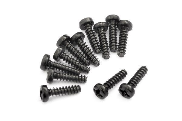 Vis autotaraudeuses à tête cylindrique BLACKZON 2.6*10mm - 540048