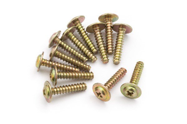 Vis autotaraudeuses à tête fraisée BLACKZON 2,6 x 12 mm - 540057