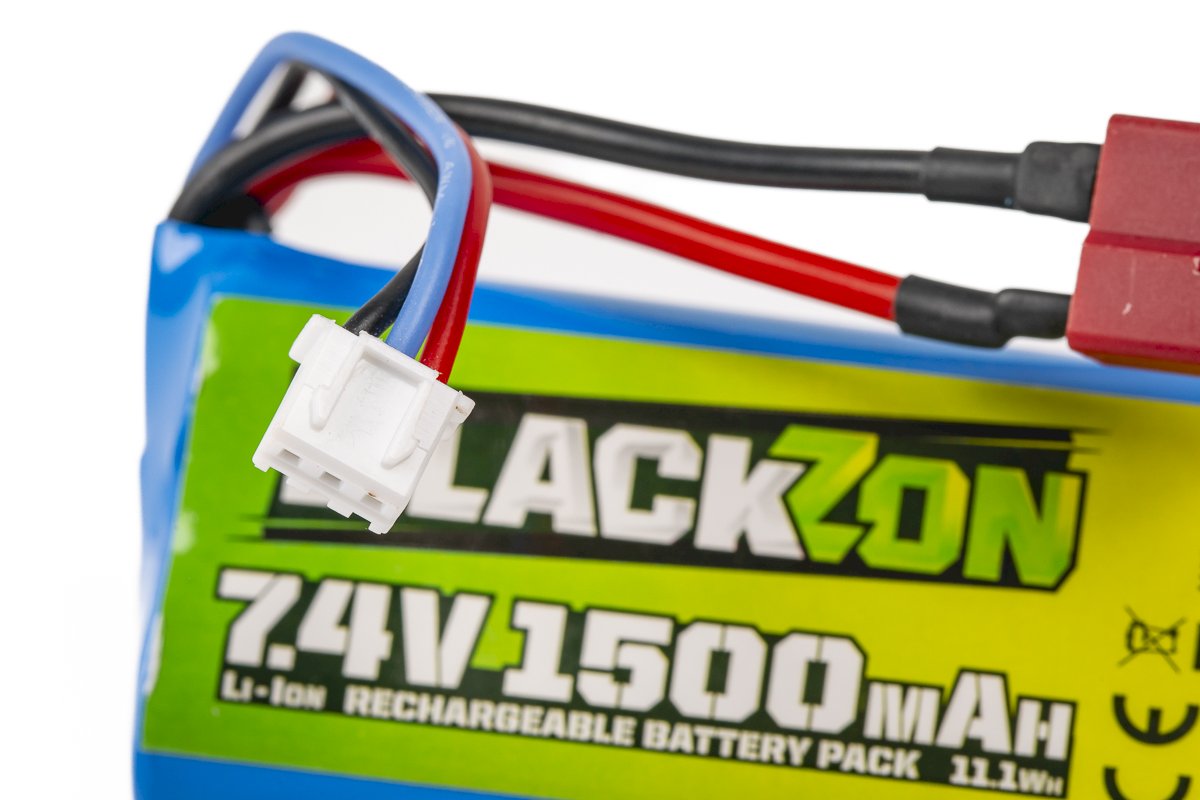 Batterie Li-ion 7.4v 1500mAh Blackzon Smyter 540149