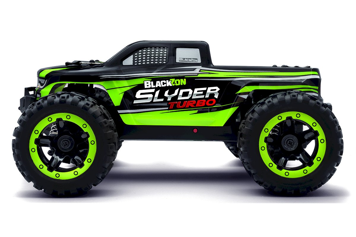 Monster Slyder MT Turbo Hyper rapide 2S Brushless 4WD RTR 540208 verte