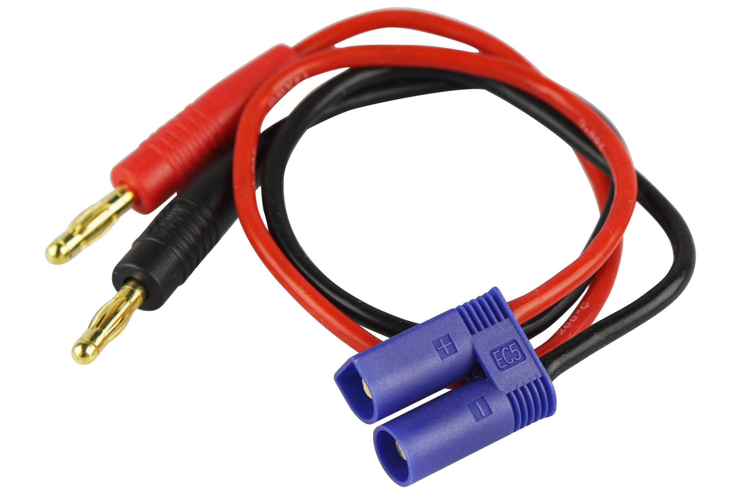 Cable de charge EC5 doré - 4mm - 30cm
