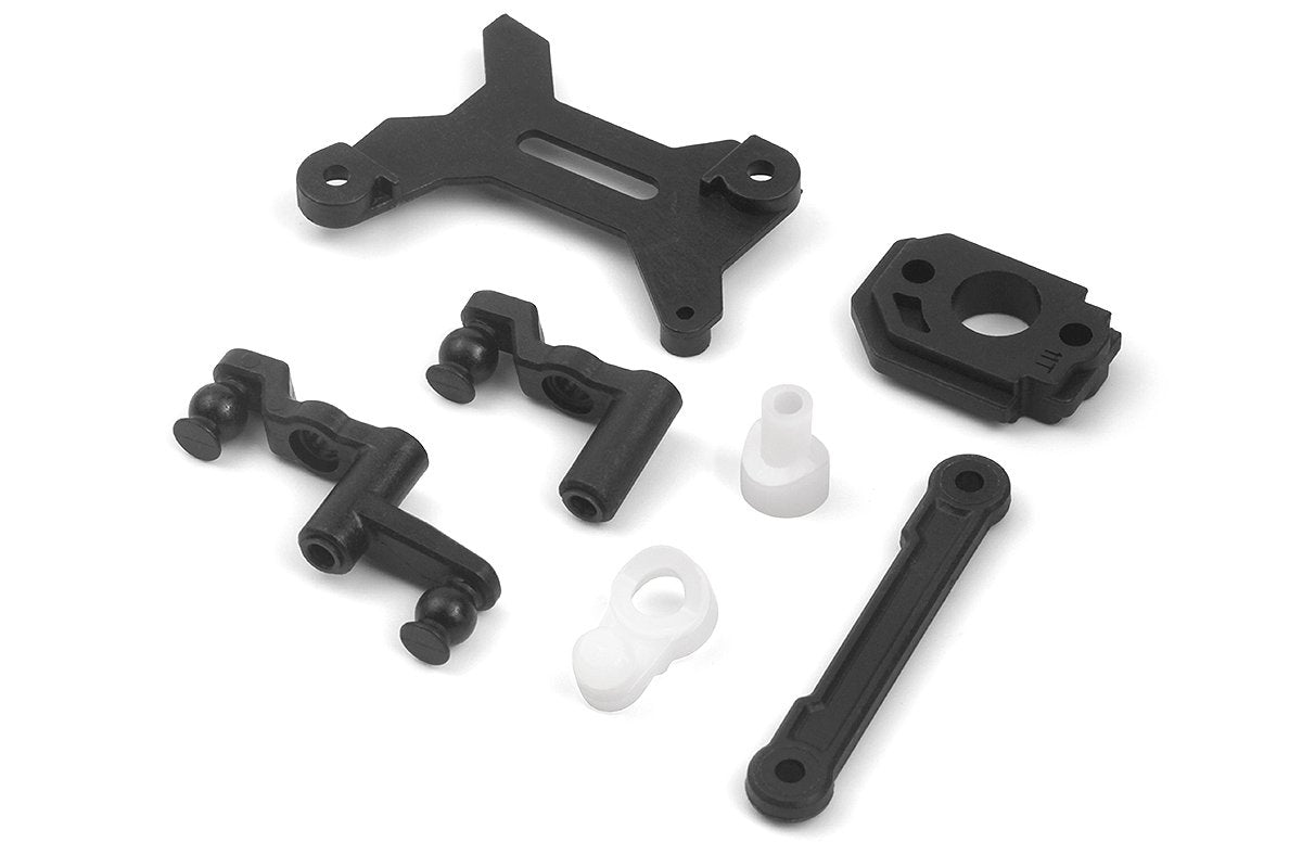Ensemble de support de direction et de moteur Blackzon Spryte - 540316 - Breizh Modélisme.