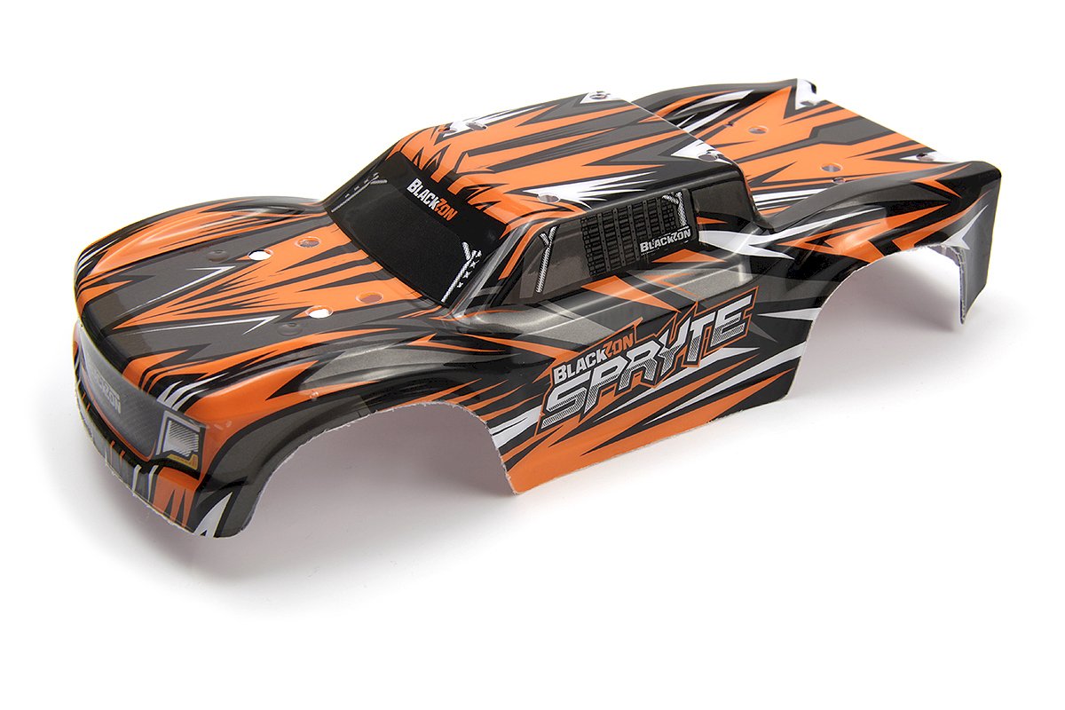 Carrosserie orange Blackzon Spryte ST - 540349 - Breizh Modélisme.