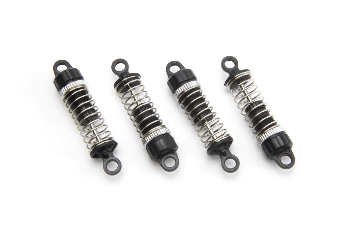 BLACKZON Kit d'amortisseurs en plastique (assemblé/4 pièces) - 540472