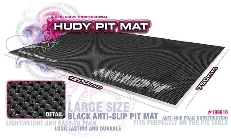 Tapis de stand noir HUDY (75x120cm) 199910