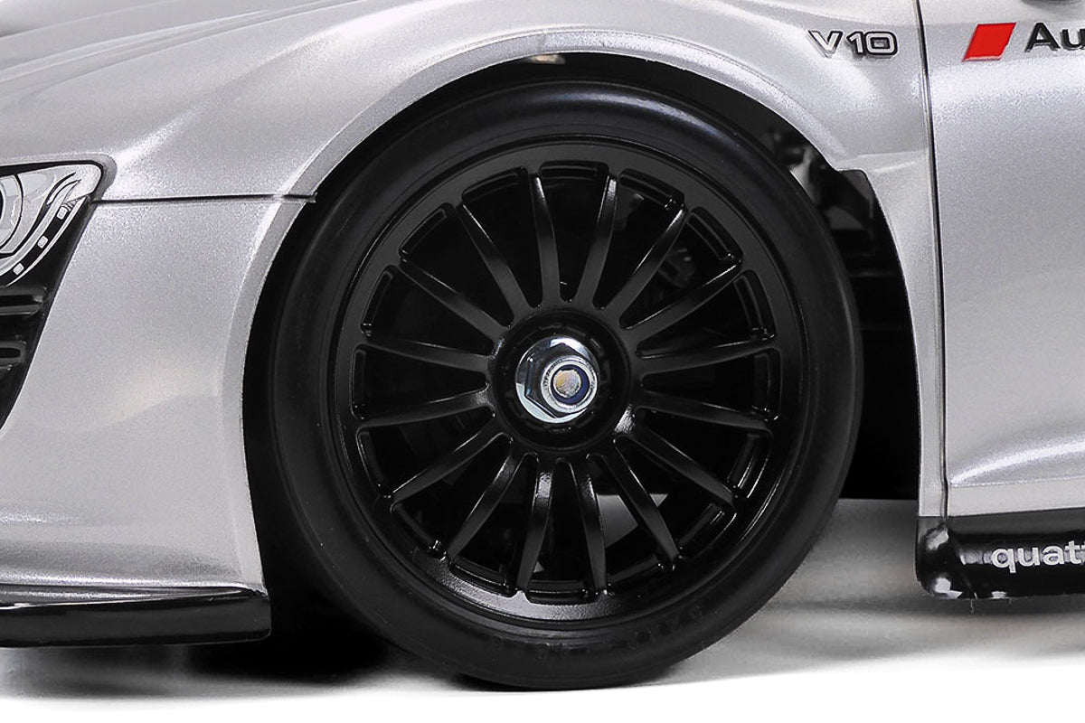 Tamiya Audi R8 LMS 2008 TT02 - 47517 (Carrosserie pré-peinte)