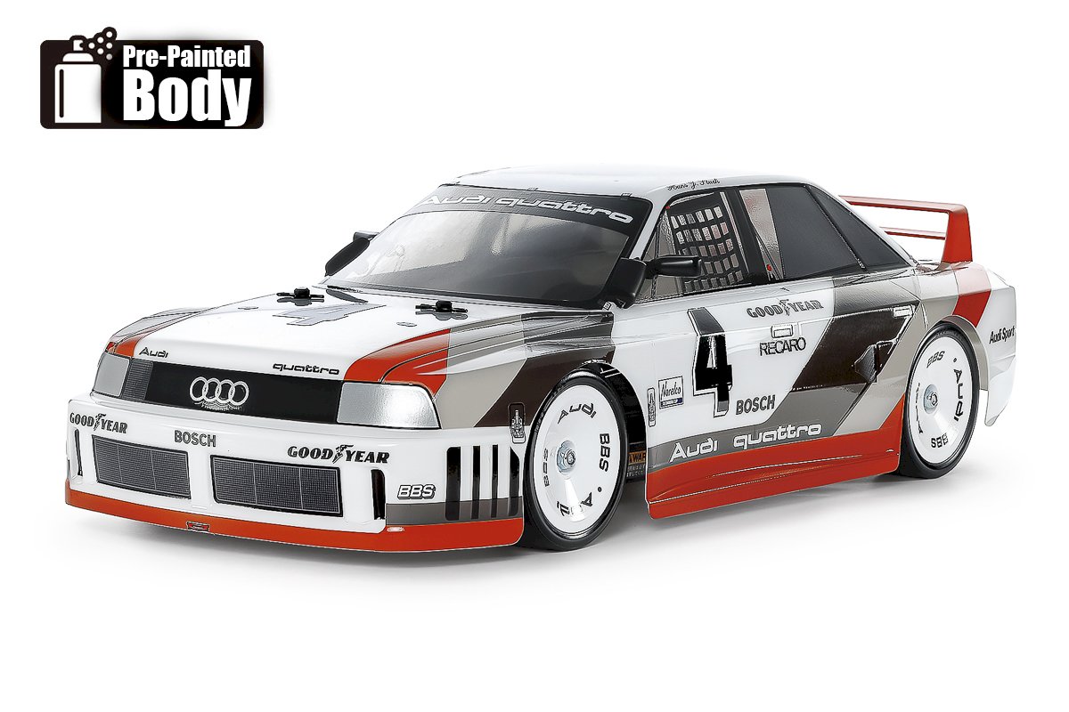 Tamiya Audi 90 Quattro Racing TT02 - 47511 (Carrosserie pré-peinte)