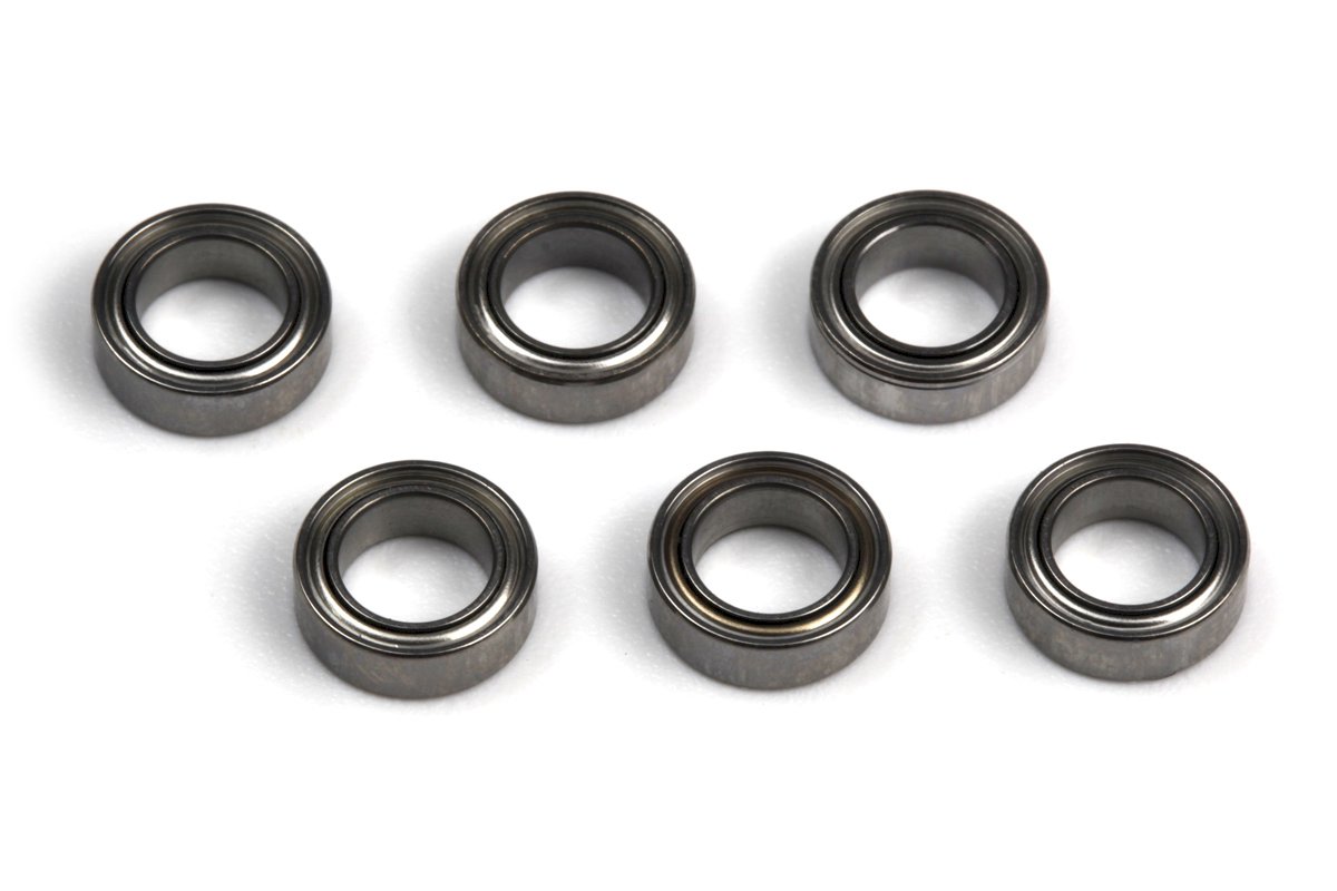 Roulements à billes Blackzon (ø5x8x2,5mm) 6 pcs - 548134 - Breizh Modélisme.