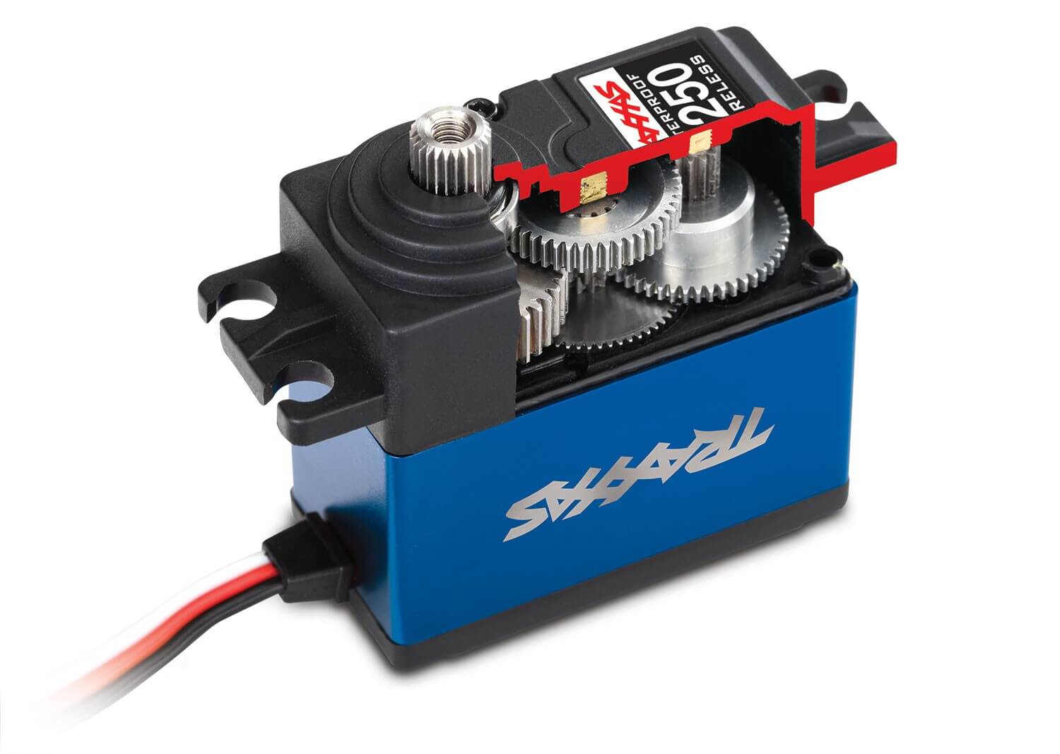 Servo Traxxas 2250 High Torque 24kg Digital étanche, pignons métal