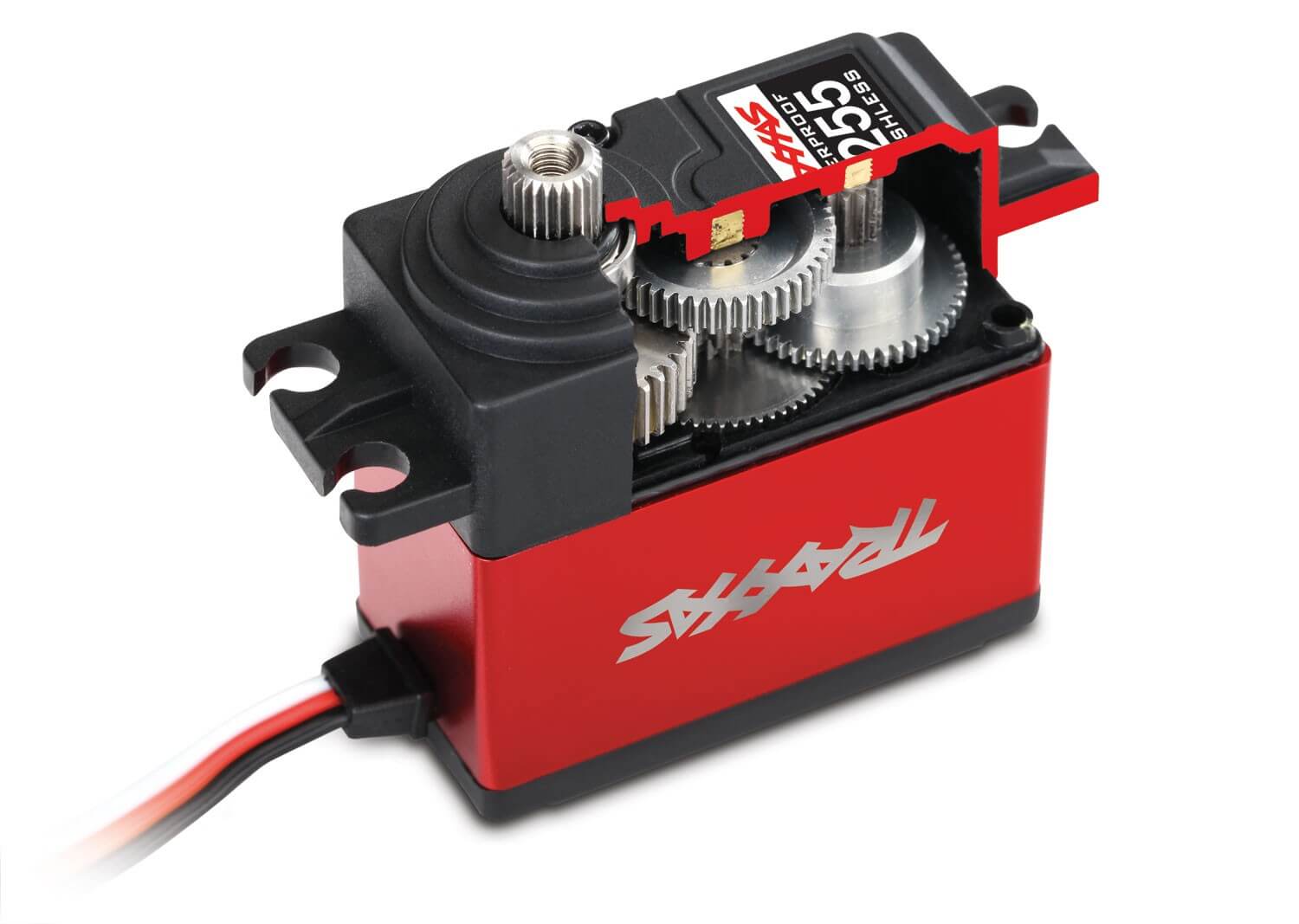 Servo Traxxas 2255 Digital Brushless 29Kg étanche, pignons métal