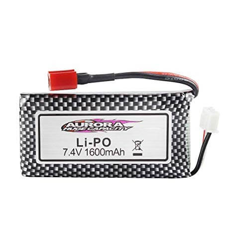 Batterie Li-Po 7,4 V 1600mAh Twin Sprint 9125 / 25-DJ02 / MJX