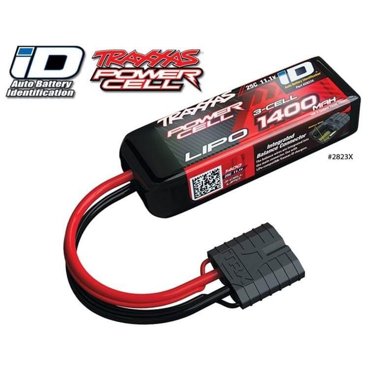 Traxxas lipo 3S Batterie 11,1V 1400 mAh 25C 1/16 - 2823X