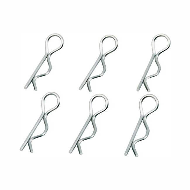 6 Clips carrosserie T2M T4911/41