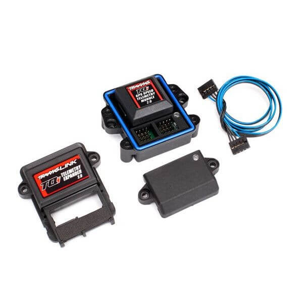 Combo module d'extension de télémétrie 2.0 et module GPS 2.0 Traxxas 6553X