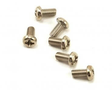 6 Vis cruciformes tête bombée 3x6mm Traxxas 2558