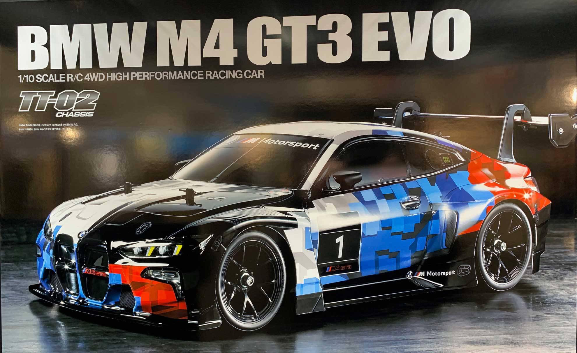 Tamiya BMW M4 GT3 EVO TT02 - 58751