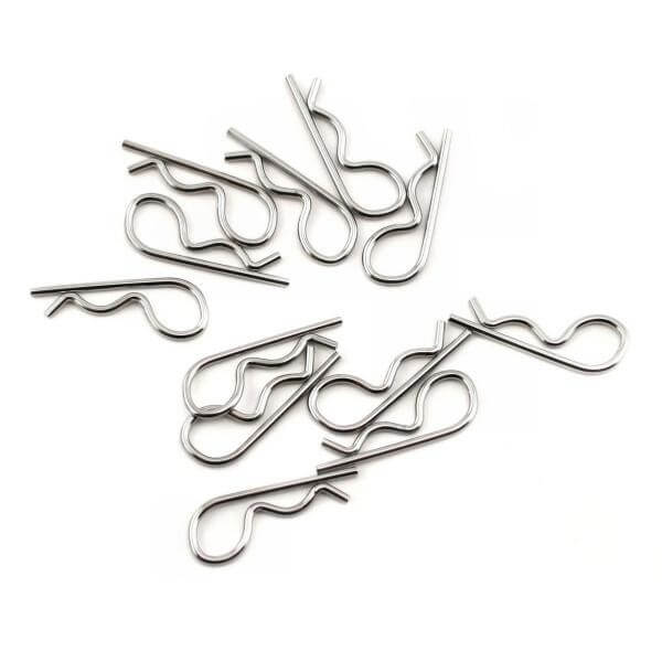 12 Clips de carrosserie Long. 26mm - 1/10 - Traxxas 3934