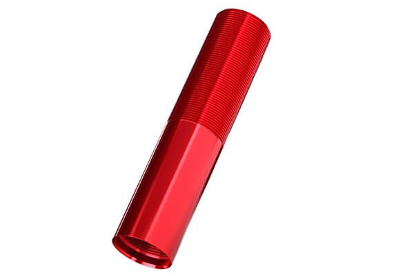 Corps d'amortisseur GTX aluminium rouge - Traxxas 7765R