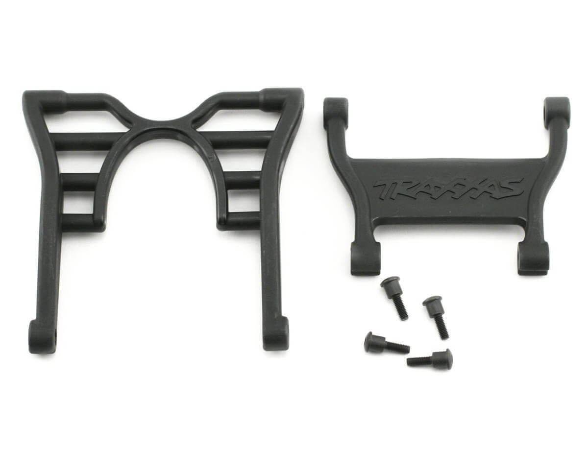 Bras de fixation de wheely bar et vis - Traxxas 4974