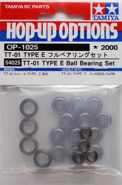 Kit roulement TT01E - Tamiya 54025