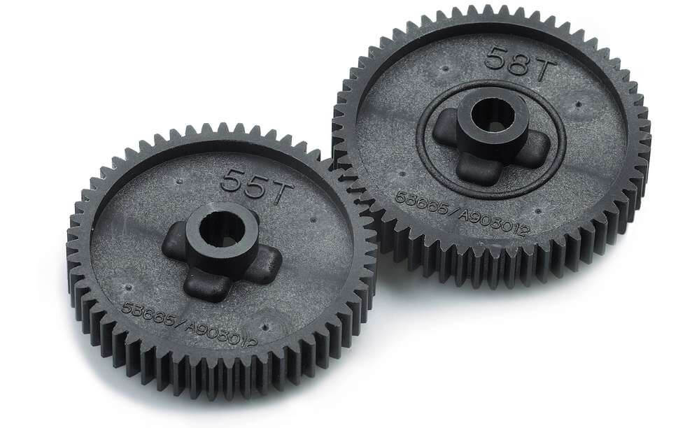 2 Couronnes TT01 (55T/58T) - Tamiya 53665