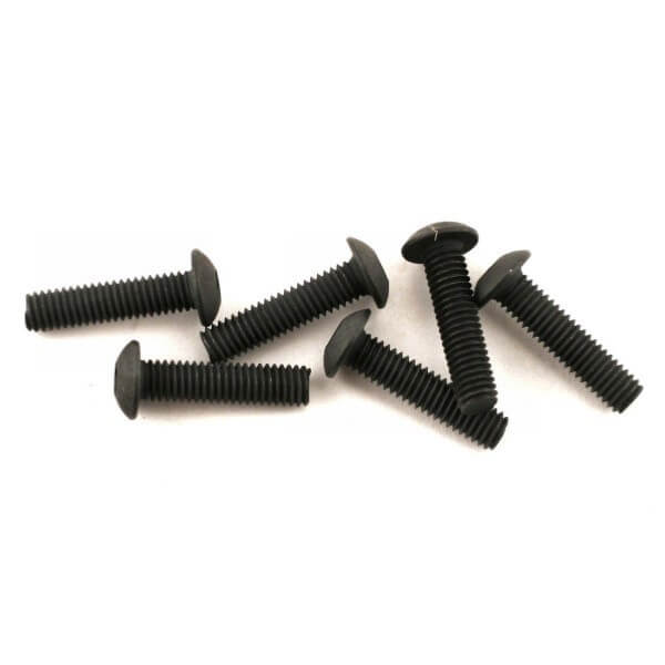 6 Vis BTR Tête bombée 3x12 mm Traxxas 2578