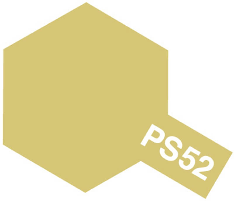 Peinture Lexan PS-52 alu champagne anodise - Tamiya 86052