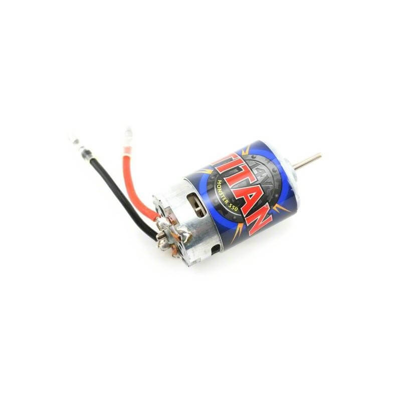 Moteur Traxxas 3975 Titan 21T 14V Type 550 Axe 3,175mm