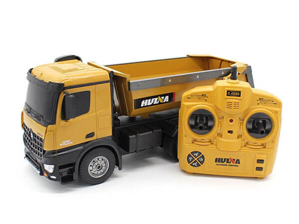 Camion Benne RC en Métal 1/14 - Huina 1573