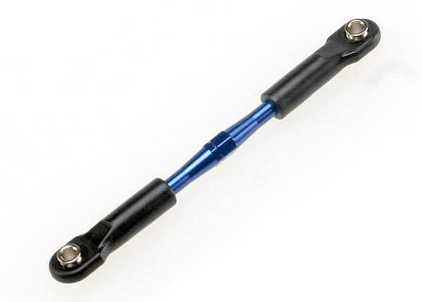 Biellette alu de carrossage arrière 49mm anodisée bleu et rotules (x1) - Traxxas 3738A