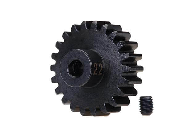 Traxxas 3952X Pignon moteur acier 22 dts 32dp renforcé