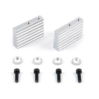 2 Supports moteur Pirate + visserie - T2M T4900/49