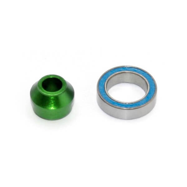 Traxxas Adaptateur de roulements vert 6893G