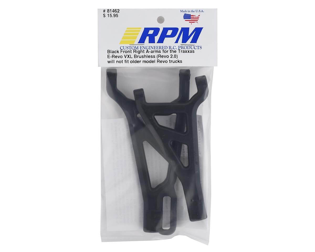Bras de suspension renforcés Avant Droit Traxxas E Revo 2.0 - RPM 81462 / TRX8631
