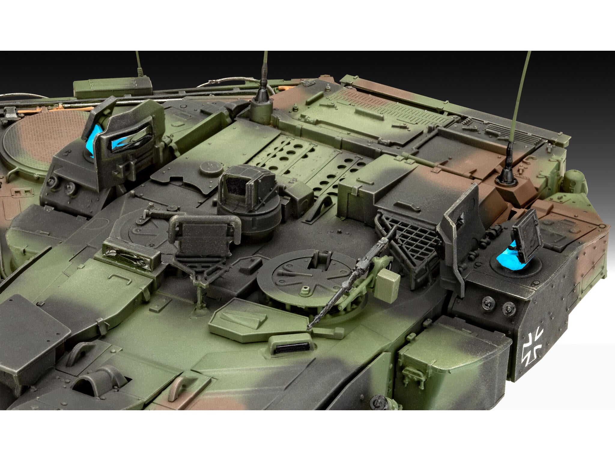 Maquette militaire Revell 63360 Model Set Leopard 2A7A1 avec accessoires de base