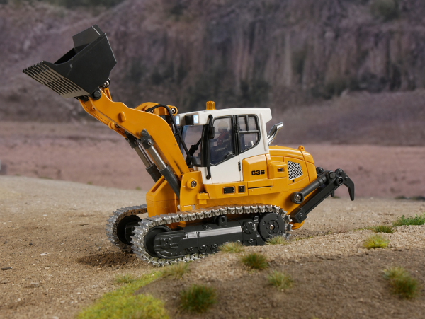 Bulldozer en métal FM-Electrics 1/50 FM636