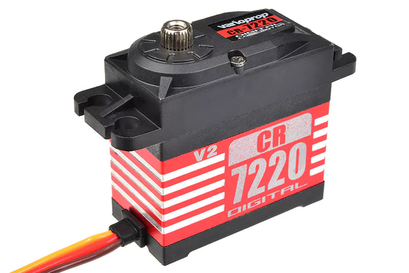 Servo de direction Varioprop 20 Kg Low Voltage CR-7220-MG V2 pignon Métal - Corally C-52021-1