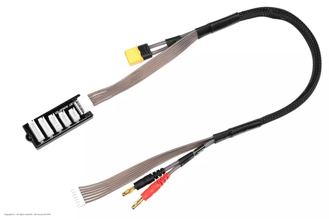 Câble de charge et d'équilibrage Pro XH 2-6S - 4 mm - XT60 femelle - GF-1208-011