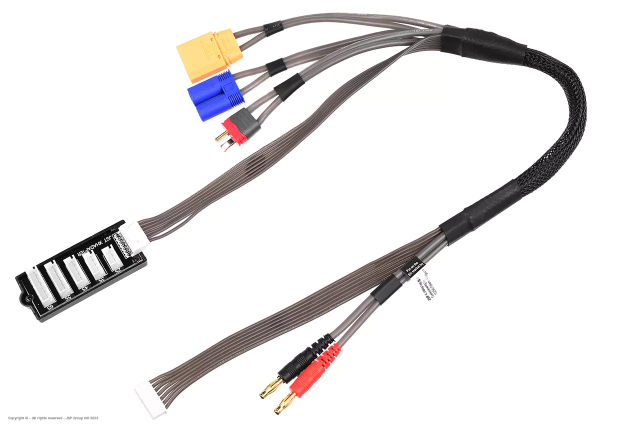 Câble de charge et d'équilibrage Pro Revtec prise Banane 4 mm - GF-1208-040