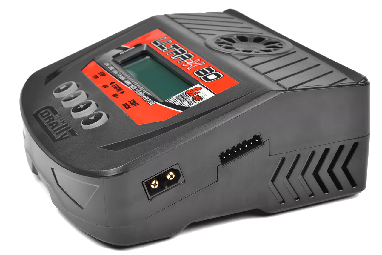 Chargeur Ultra-X 80 Team Corally 1-6S 80W Version EURO - C-51025-EU