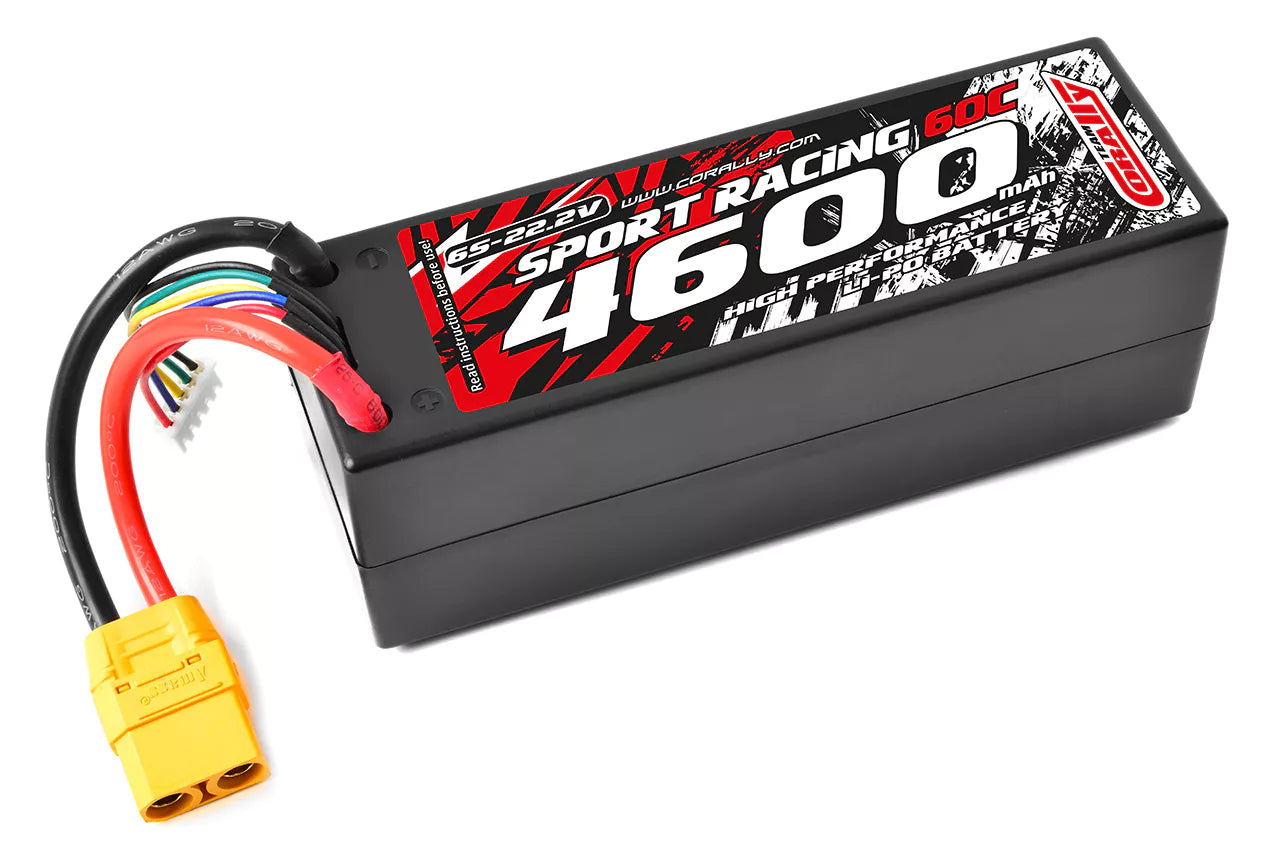 Batterie Lipo 6S Sport Racing 4600mah 22,2V 50C XT90 - C-49164-X