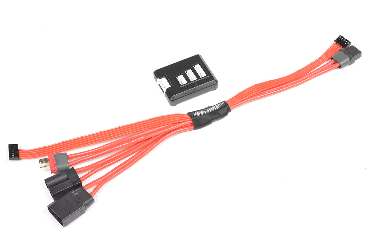 Câble de charge/équilibrage multiple 3 en 1 - XT90/EC5/Dean 4S