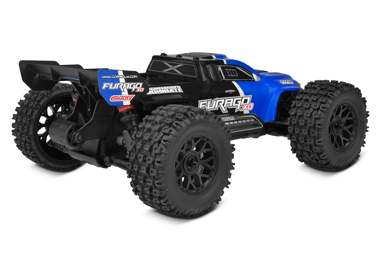 Corally Furago XD 1/12 RTR Monster Truck bleu - Breizh Modélisme.