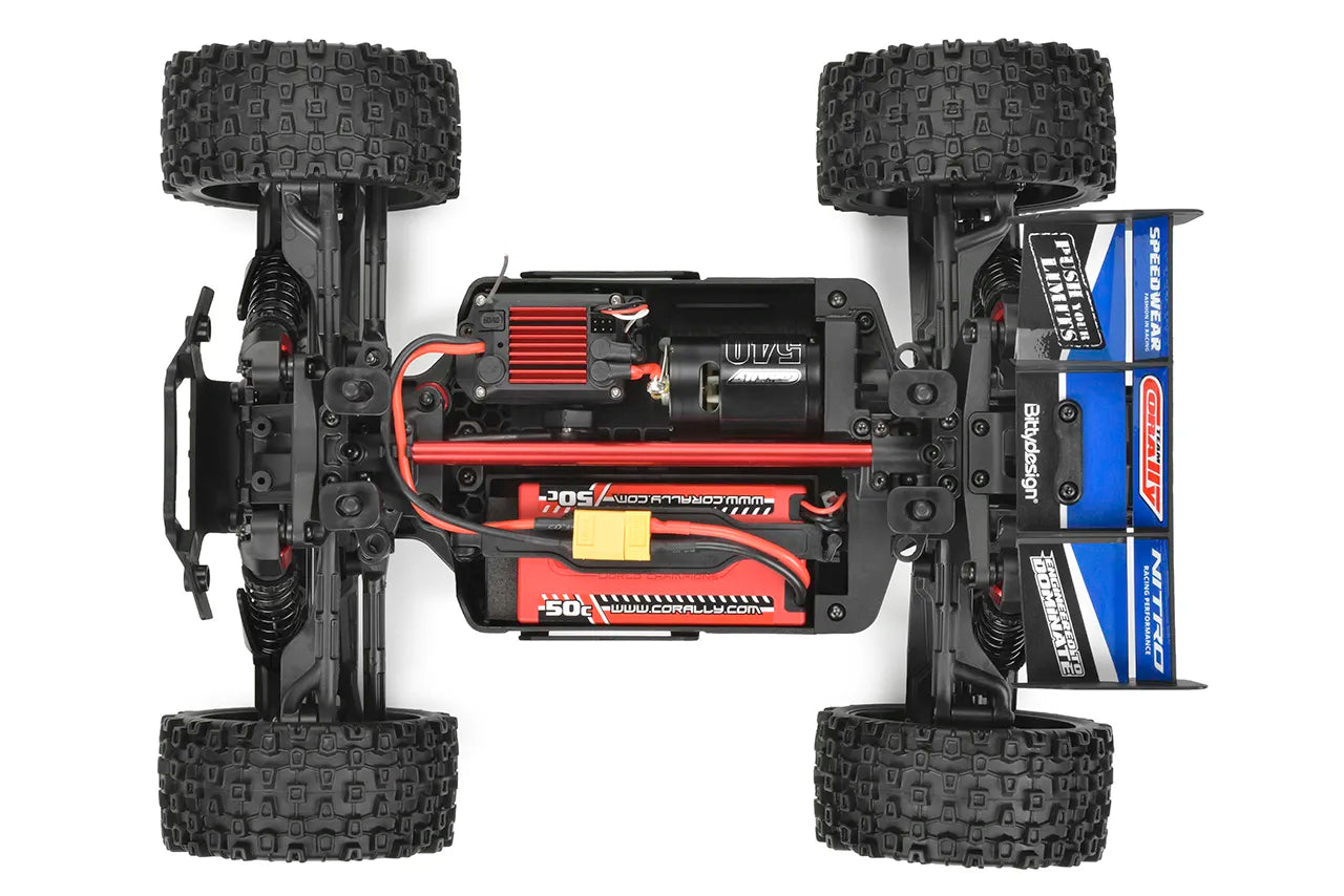 Corally Furago XD 1/12 RTR Monster Truck bleu - Breizh Modélisme.