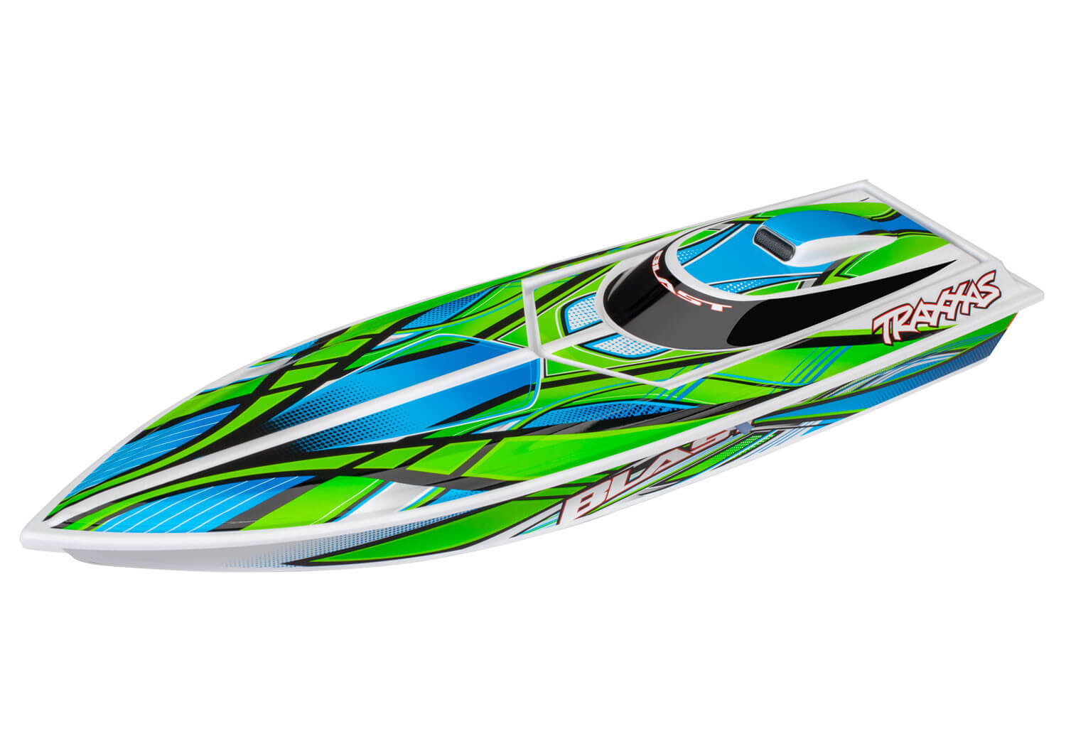 Offshore Traxxas Blast TQ RTR vert 35km/h 38104-8