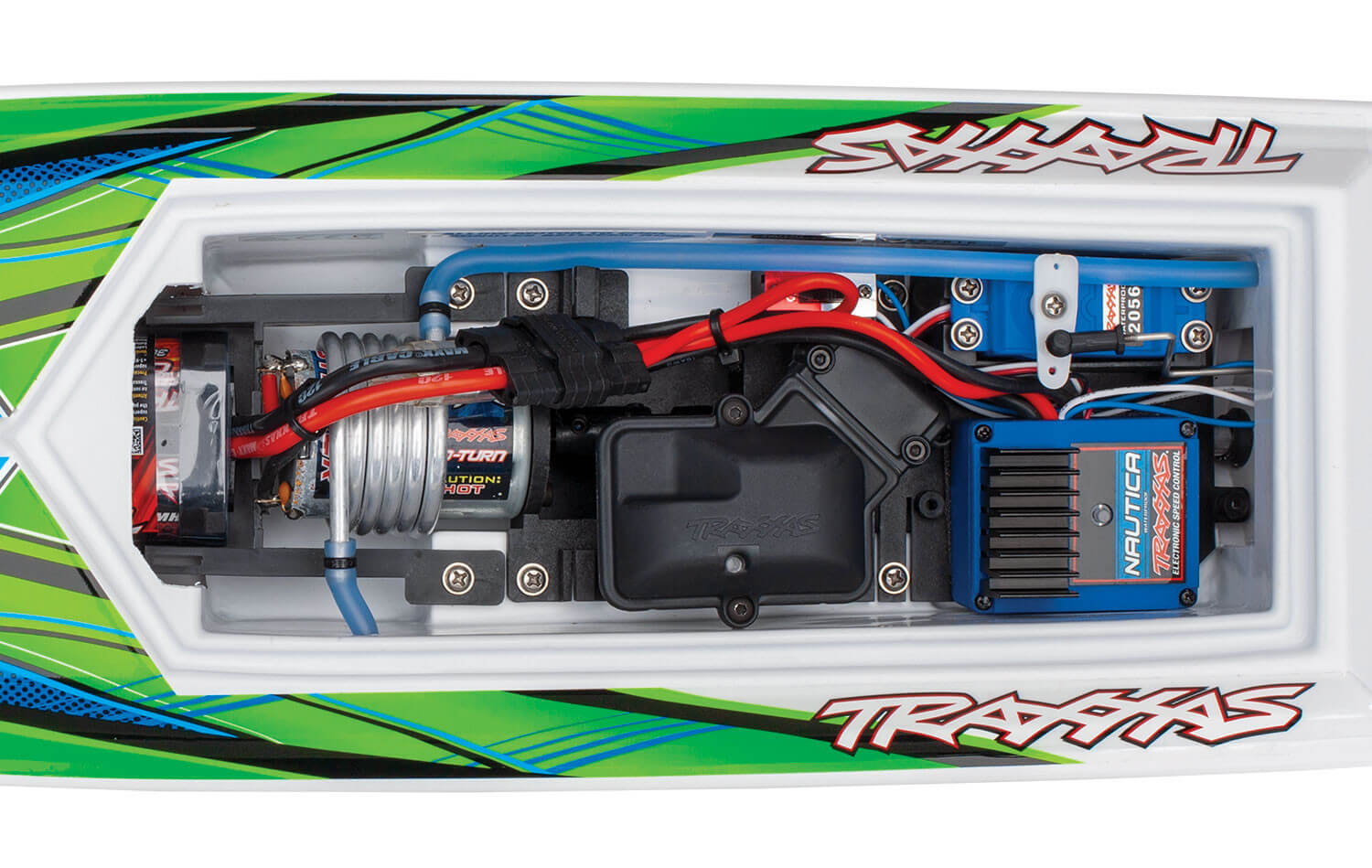 Offshore Traxxas Blast TQ RTR vert 35km/h 38104-8