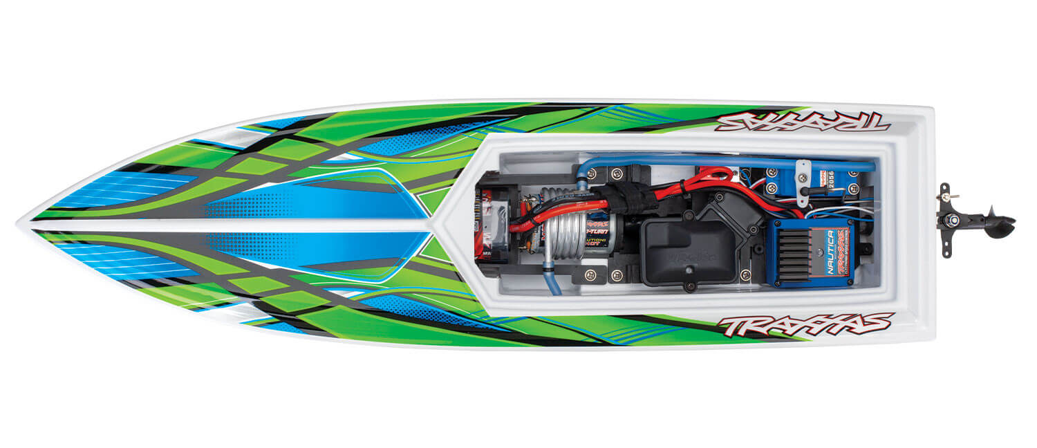 Offshore Traxxas Blast TQ RTR vert 35km/h 38104-8