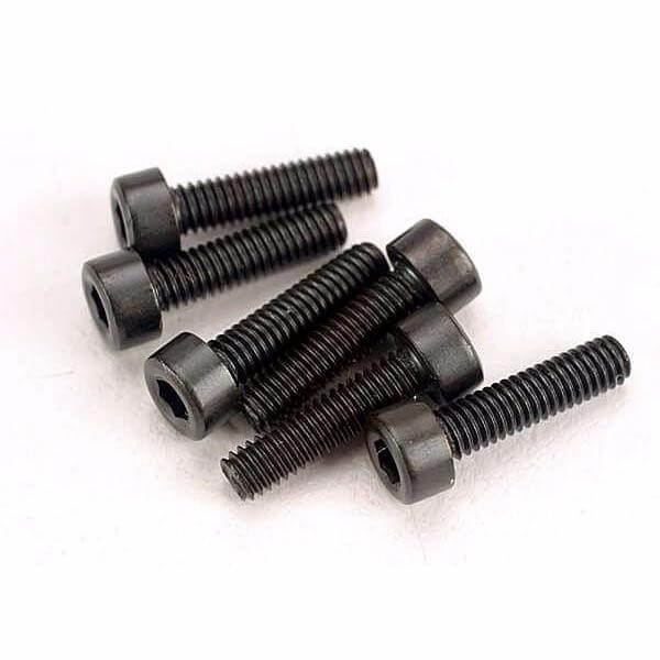6 Vis btr tête ronde 2.5x10mm Traxxas 3229