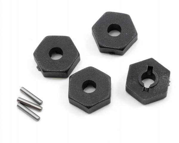Hexagones de roues + goupilles (4) - Traxxas 7154