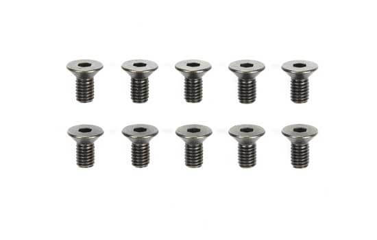 Lot de 10 Vis 3x6mm acier Tête fraisée - Tamiya 51625